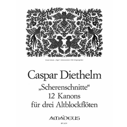 Diethelm, Caspar: Scherenschnitte (12 canons)