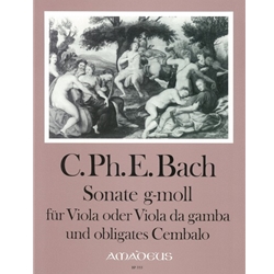 Bach, CPE Sonata in g minor, Wq. 88