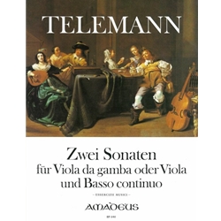 Telemann, GP 2 Sonatas (Essercizii musici - e minor, a minor, TWV 41:e5 and 41:a6)